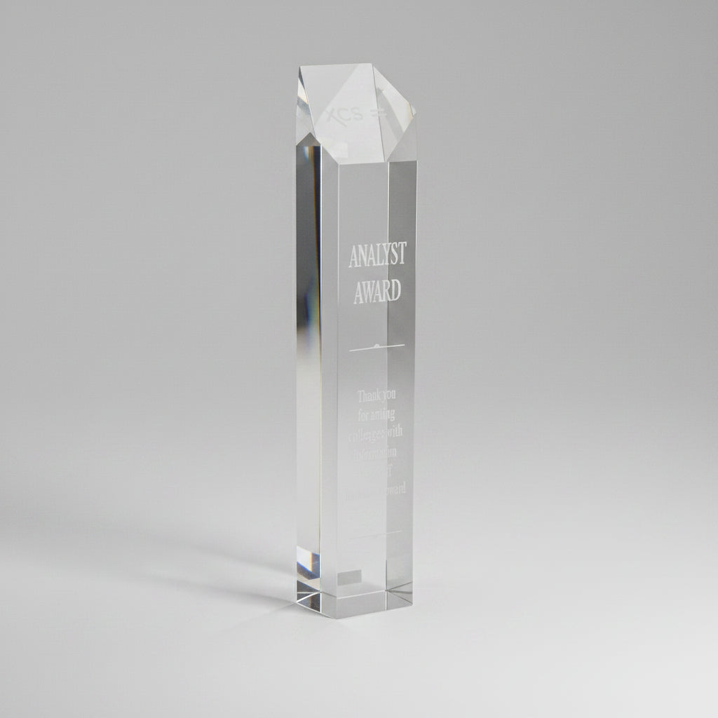Acrylic Hexagon Tower-Awards & Engraving