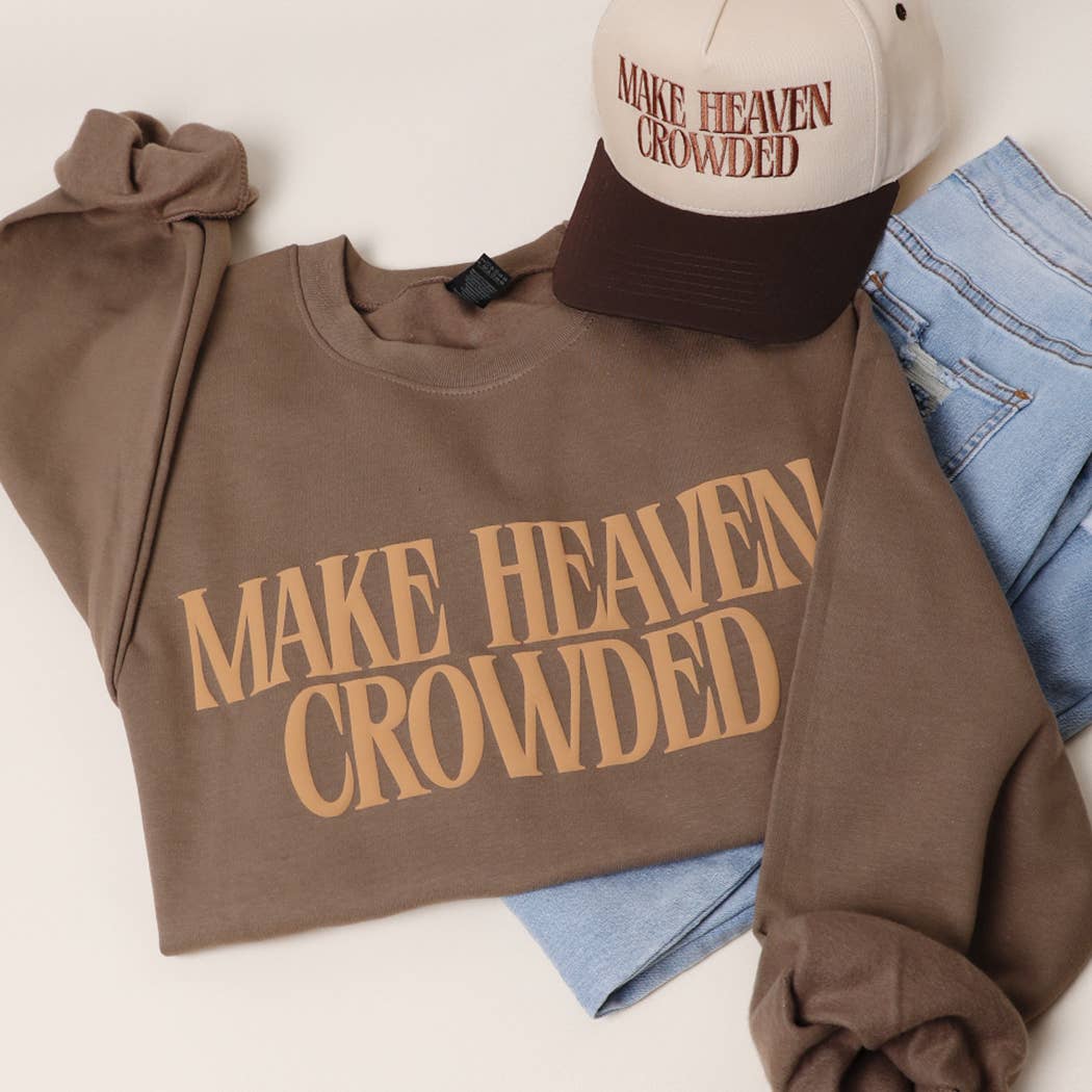 Make Heaven Crowded PUFF MIDWEIGHT Sweatshirt