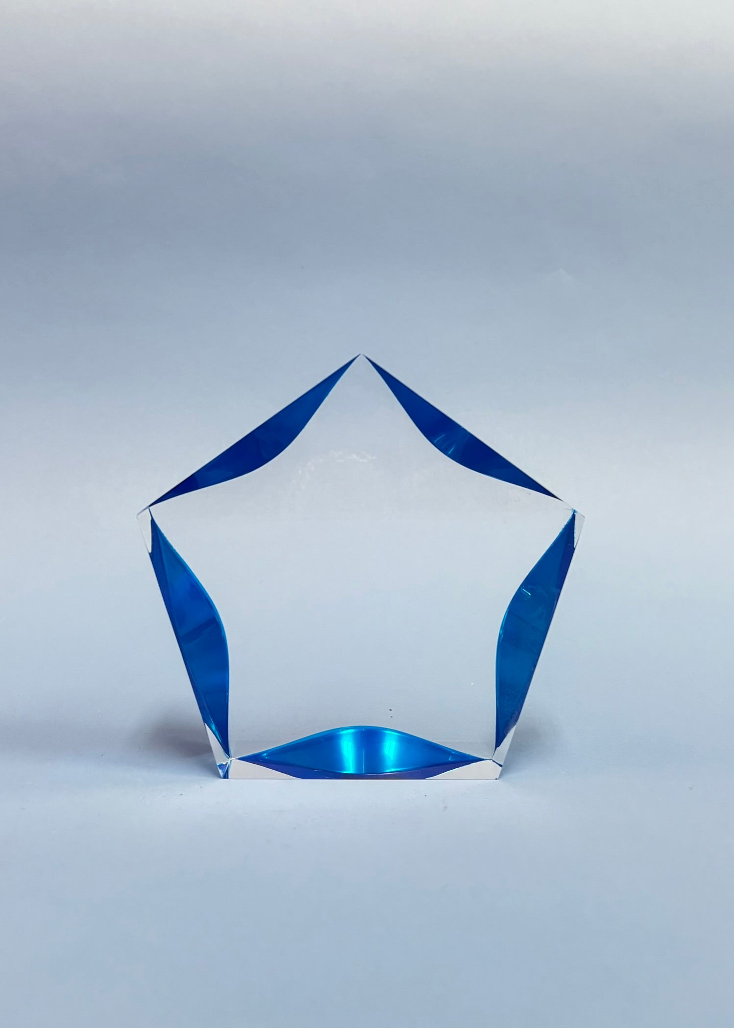 Blue Luminary Star Acrylic