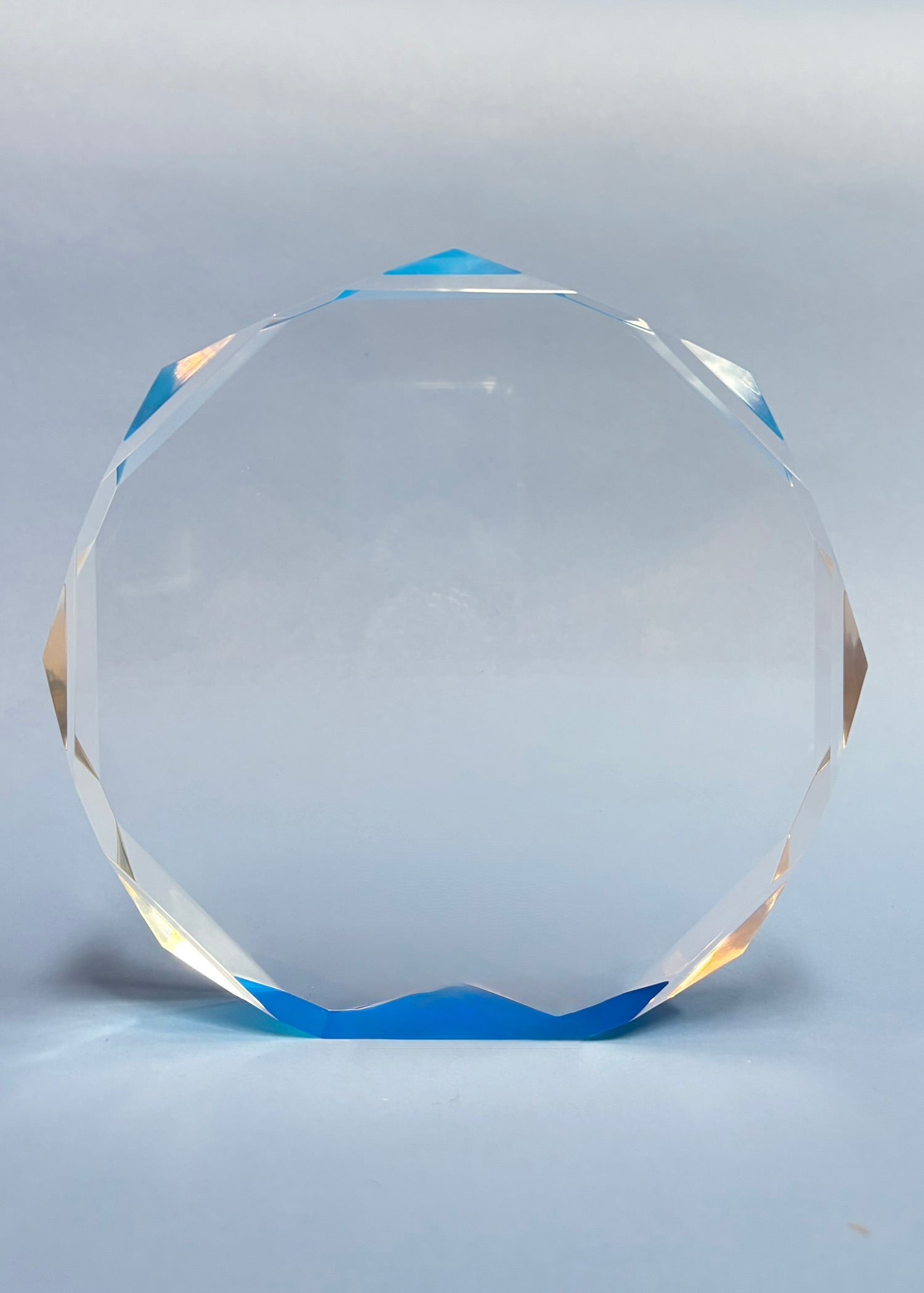 Clear Octagon Acrylic Award