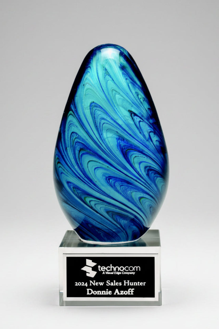 Art Glass Hurricane Egg Award