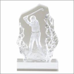 Crystal Golf Swing on Base