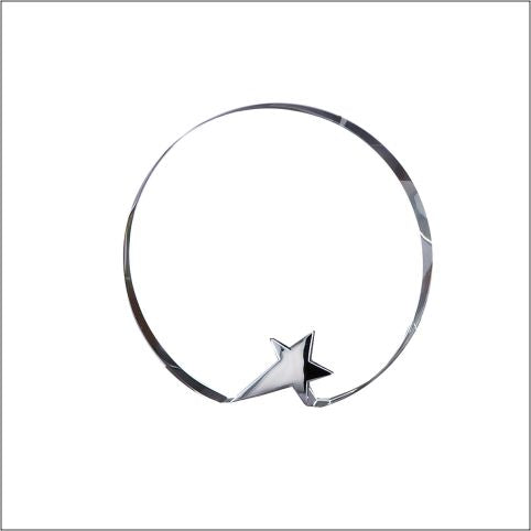 Crystal Circle with Star Base