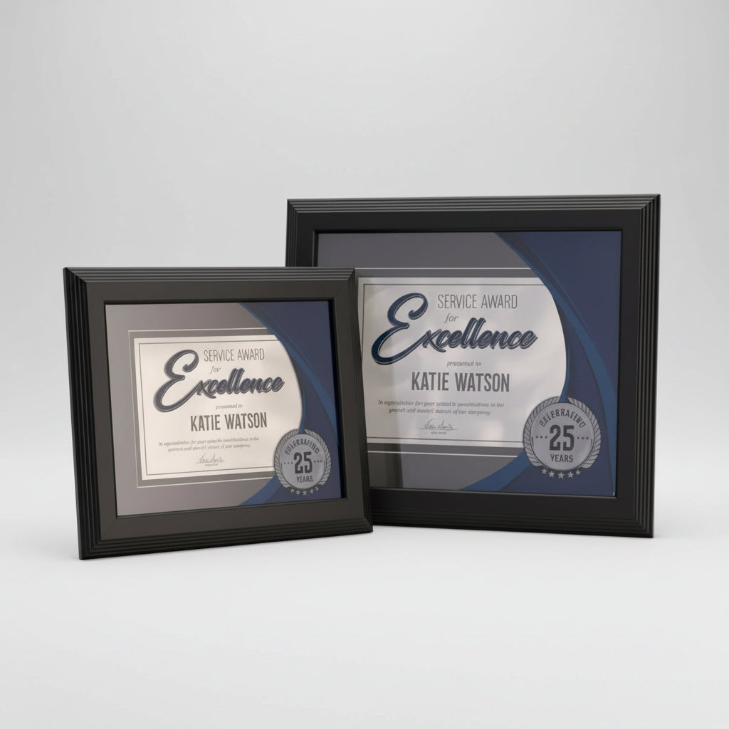 Black Step-Frame Award