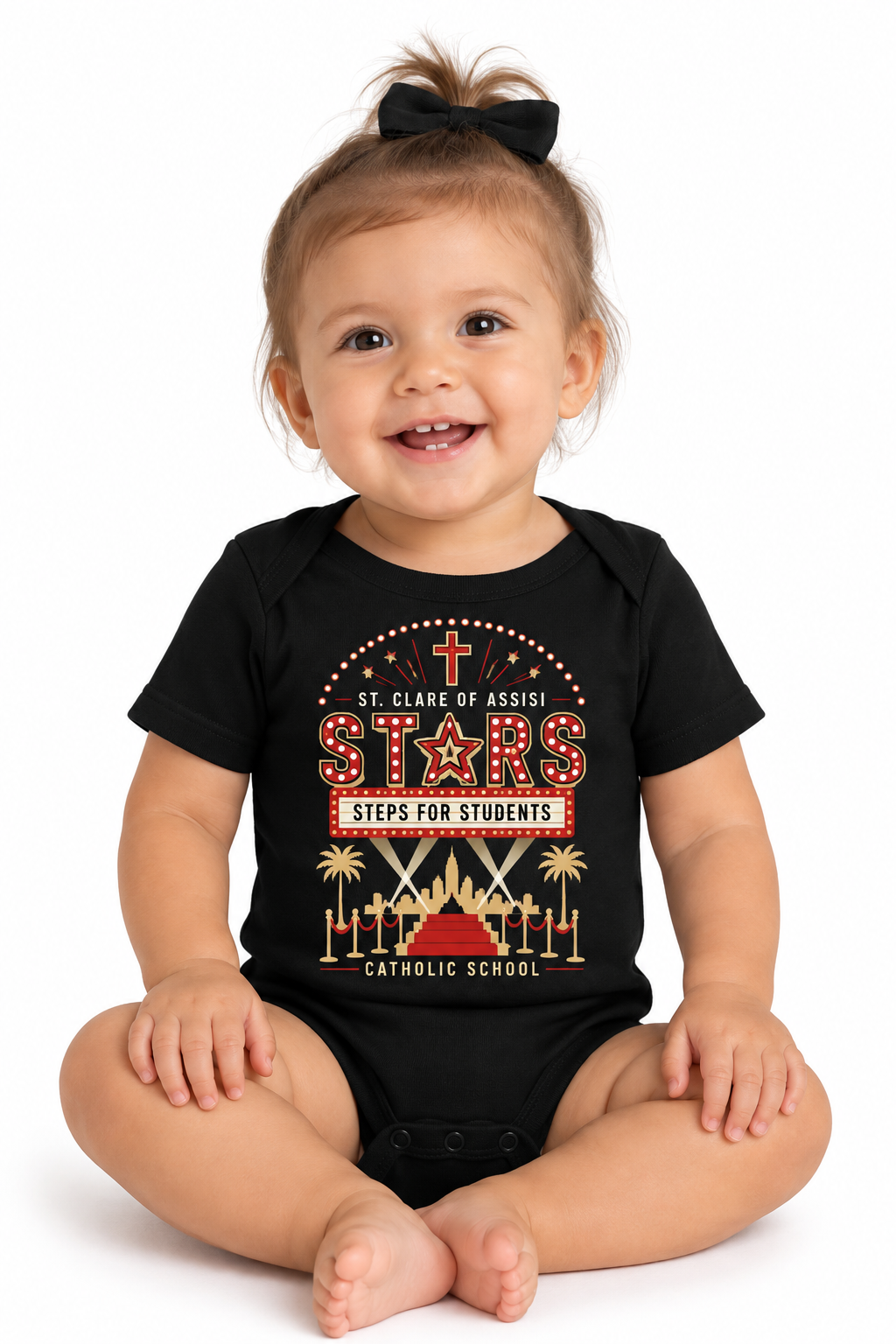 St. Clare Stars Steps for Students 2027 T-Shirt - PREORDER