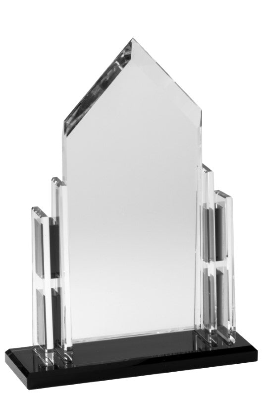 Crystal Cathedral Award on Black Base