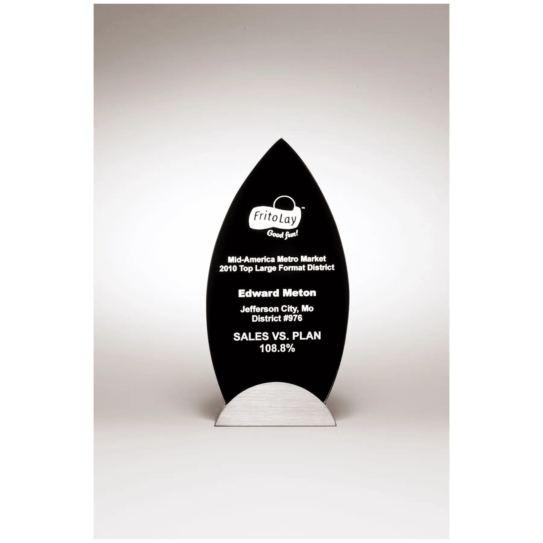 Flame Series with Gunmetal Finish Base