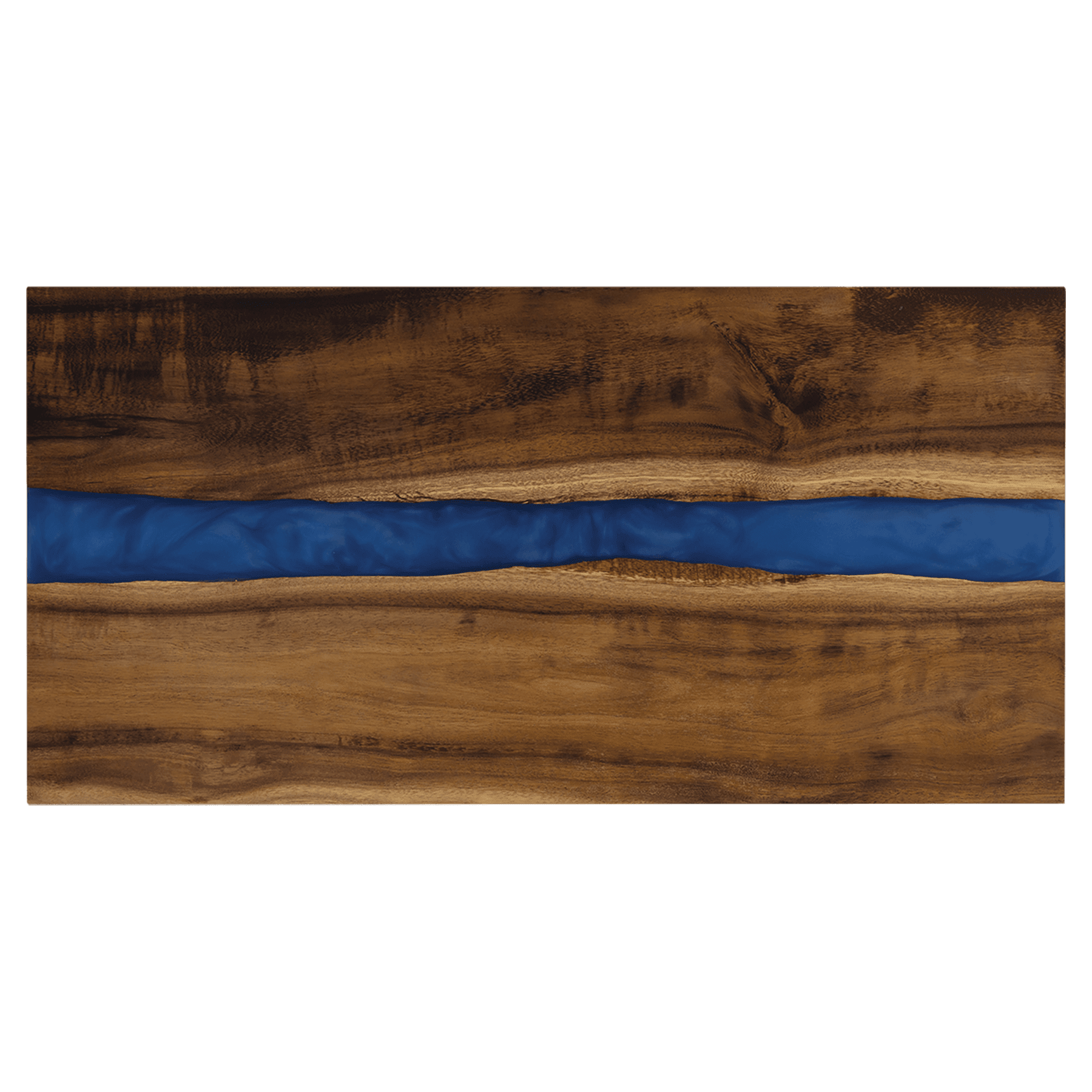 Acadia and Blue Pearl Resin Serving Board