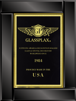 Reflection Glass Plaque Series