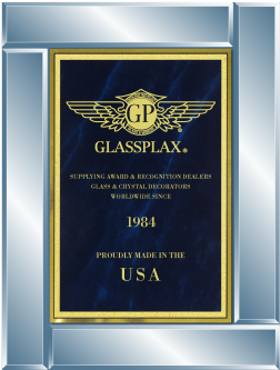 Reflection Glass Plaque Series