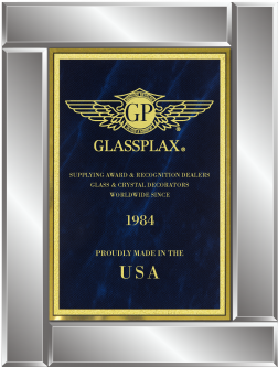 Reflection Glass Plaque Series