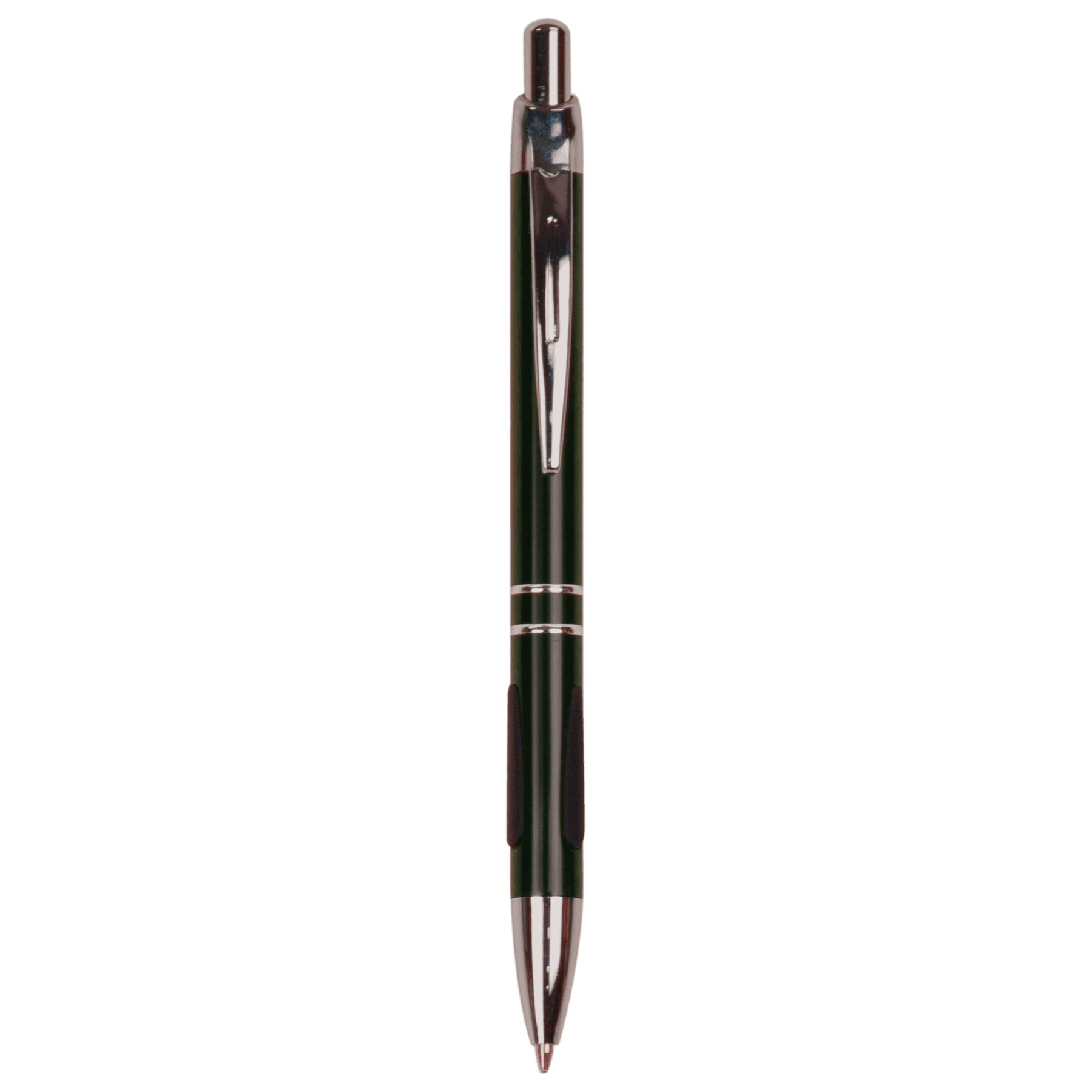 Laserable Pen with Silver Trim (SBP)