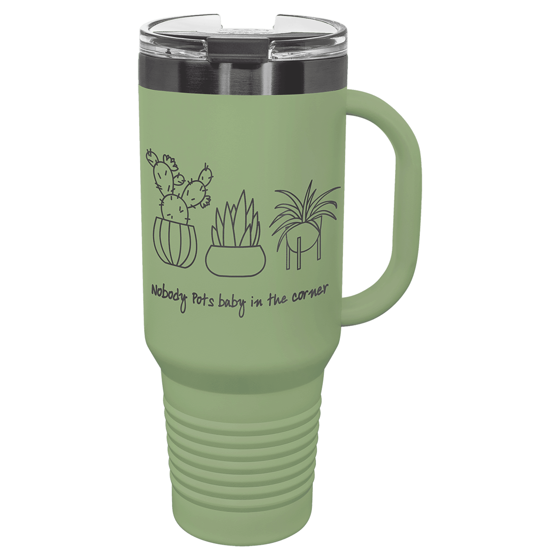 40 oz. Stainless Steel Vacuum Insulated Travel Mug with Handle and Straw - Pastel Colors