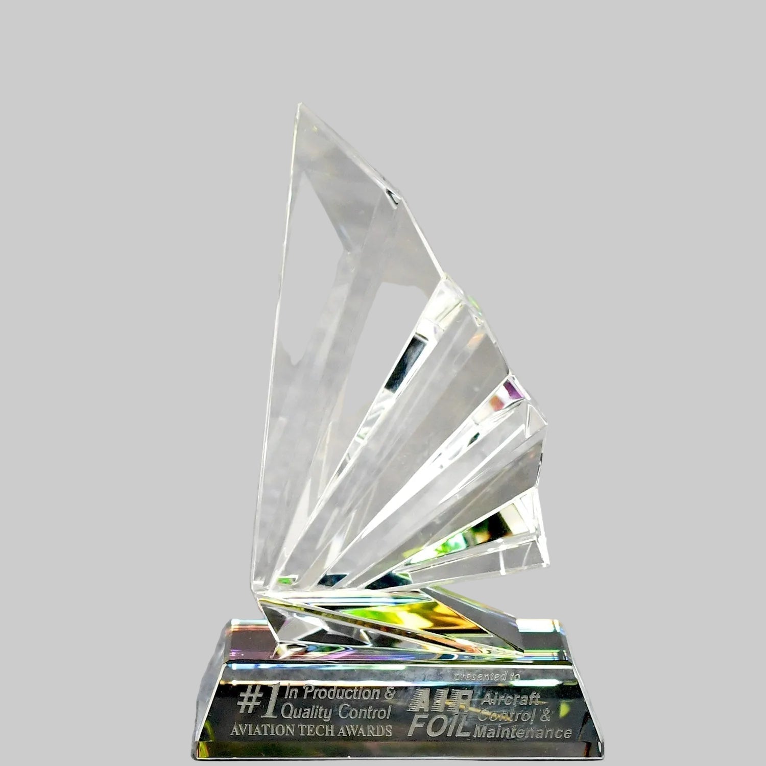 Fanfare Spectra Color Crystal-Awards & Engraving