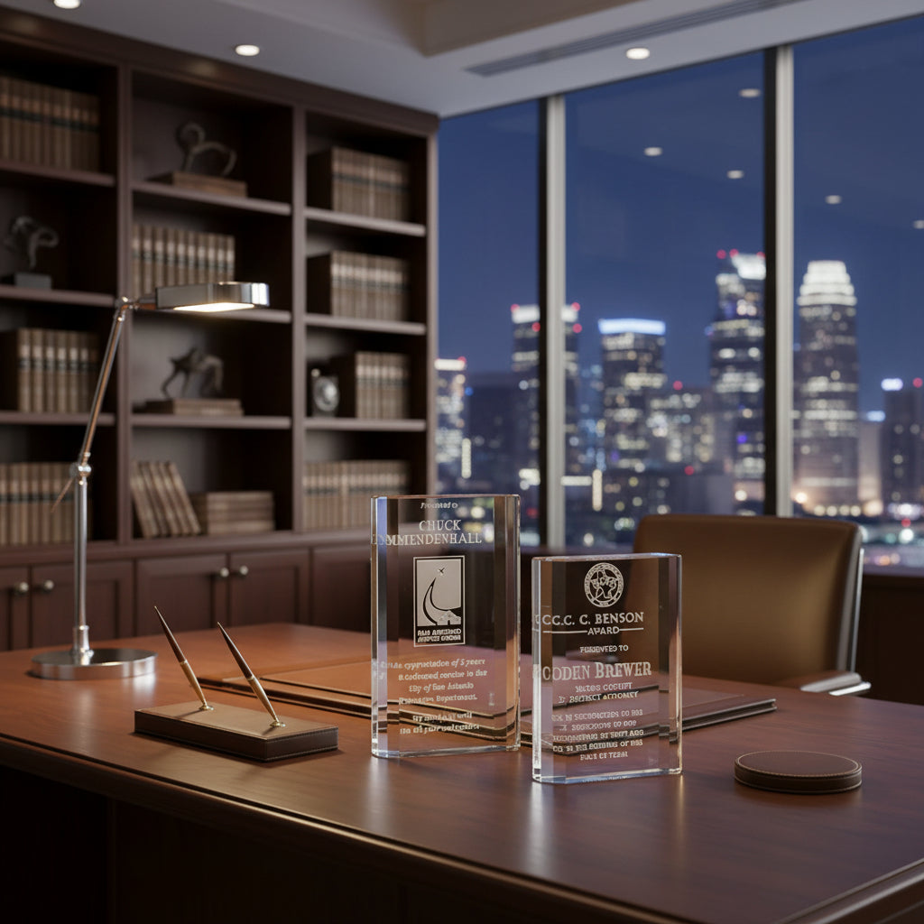 Optic Crystal Merit Award-Awards & Engraving