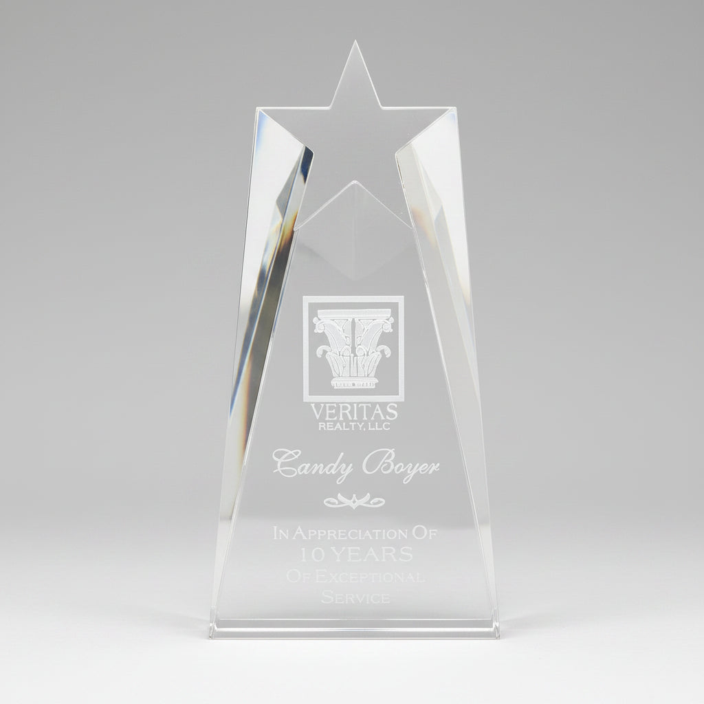 Mega Star Optic Crystal-Awards & Engraving