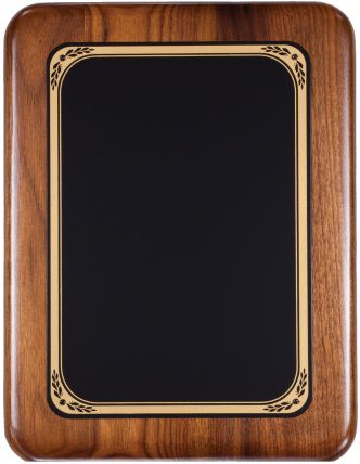 Walnut Corporate Plaque