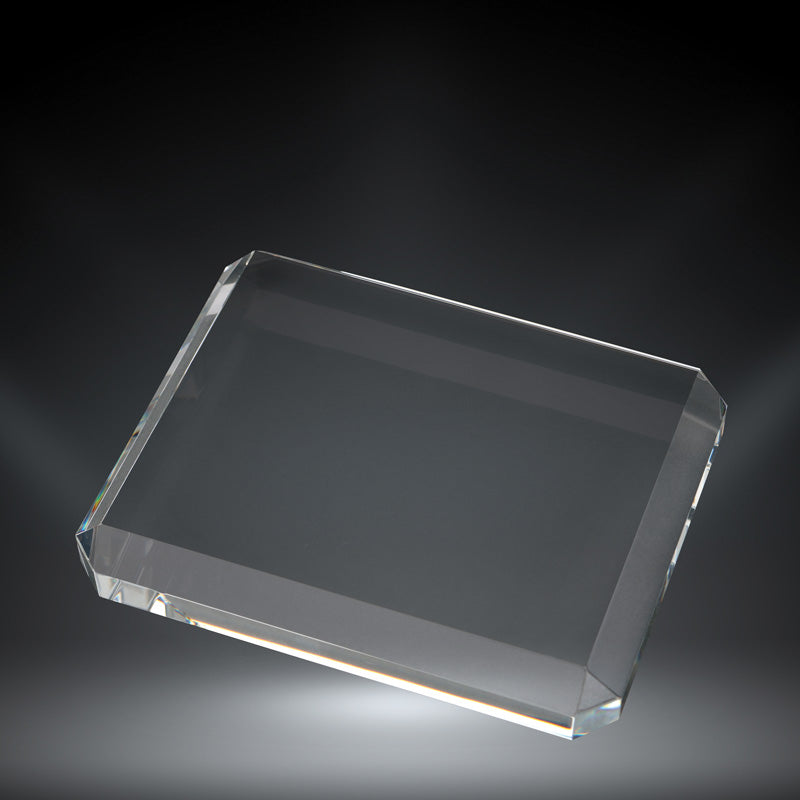 Rectangle Crystal Paperweight