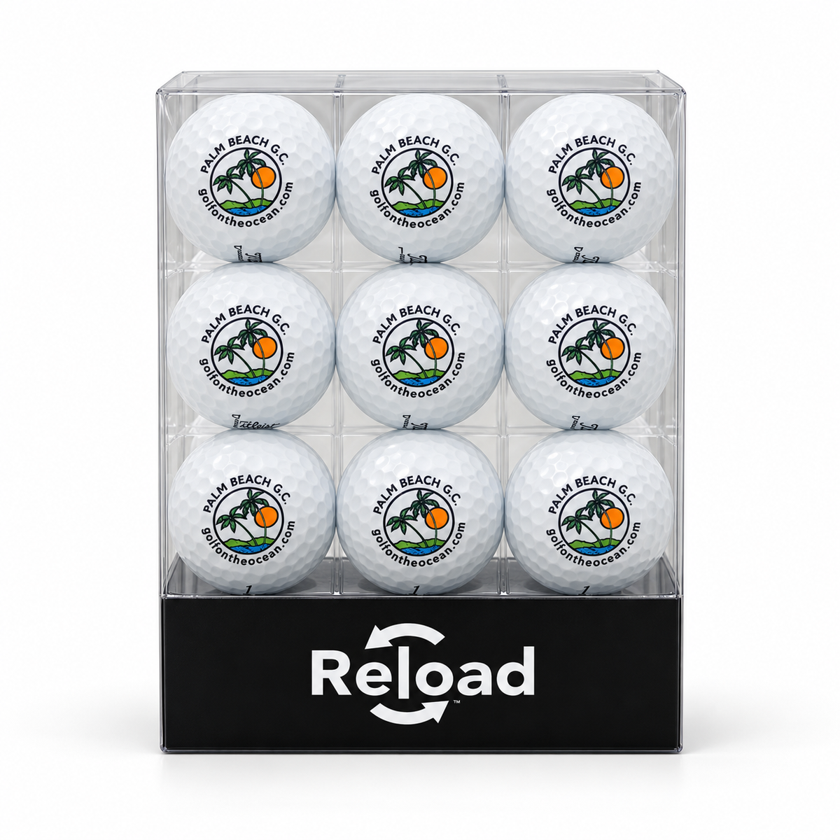 Refinished Titleist Pro V1 Golf Balls – One-Spot Custom Print Included