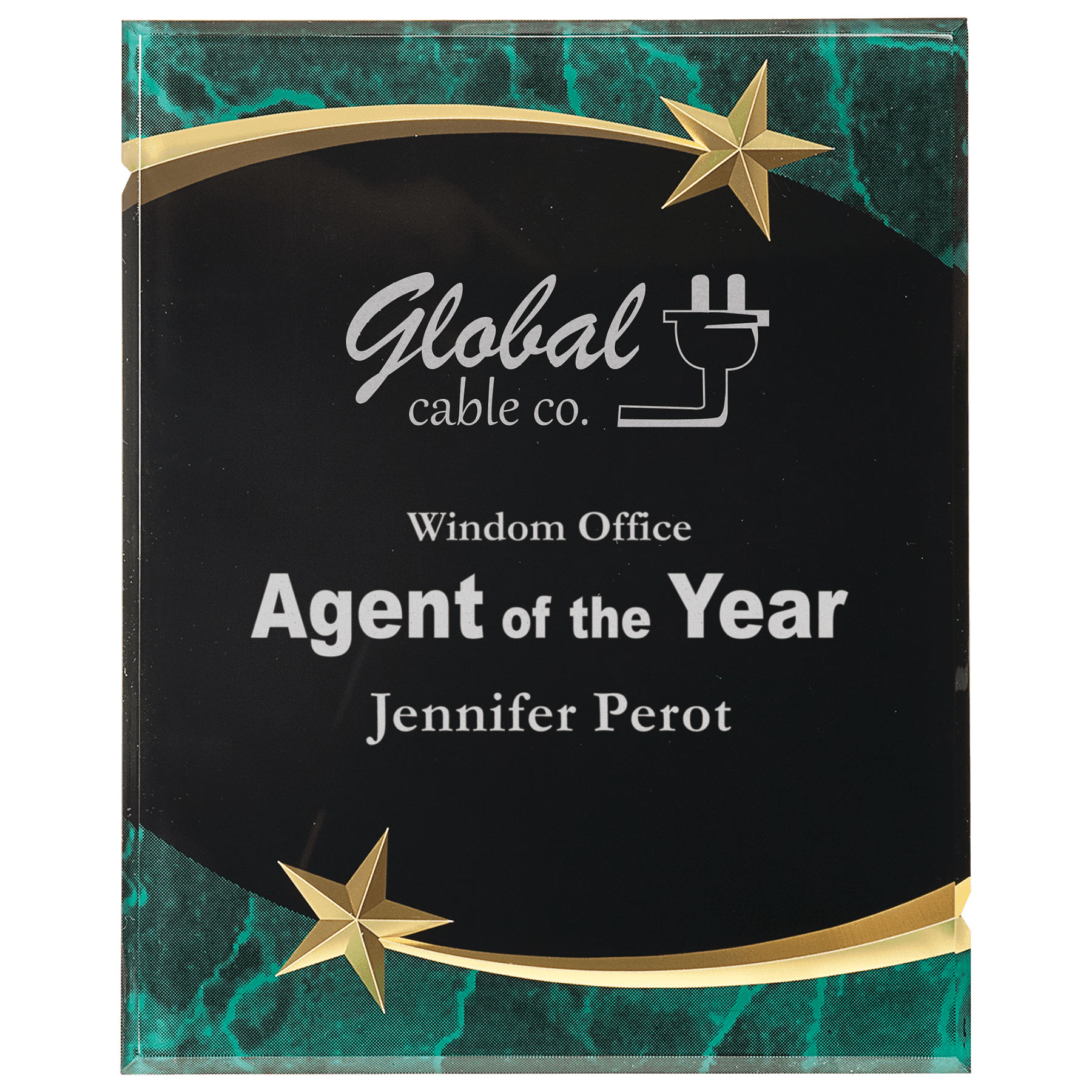 Shooting Star Color Acrylic Plaques