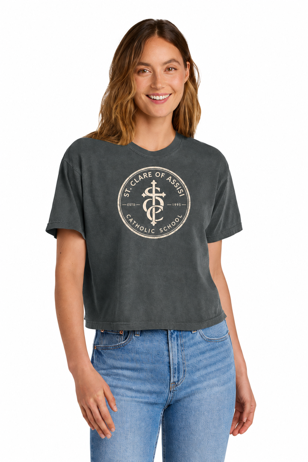 St. Clare Vintage Tee - Adult - BOXY Style
