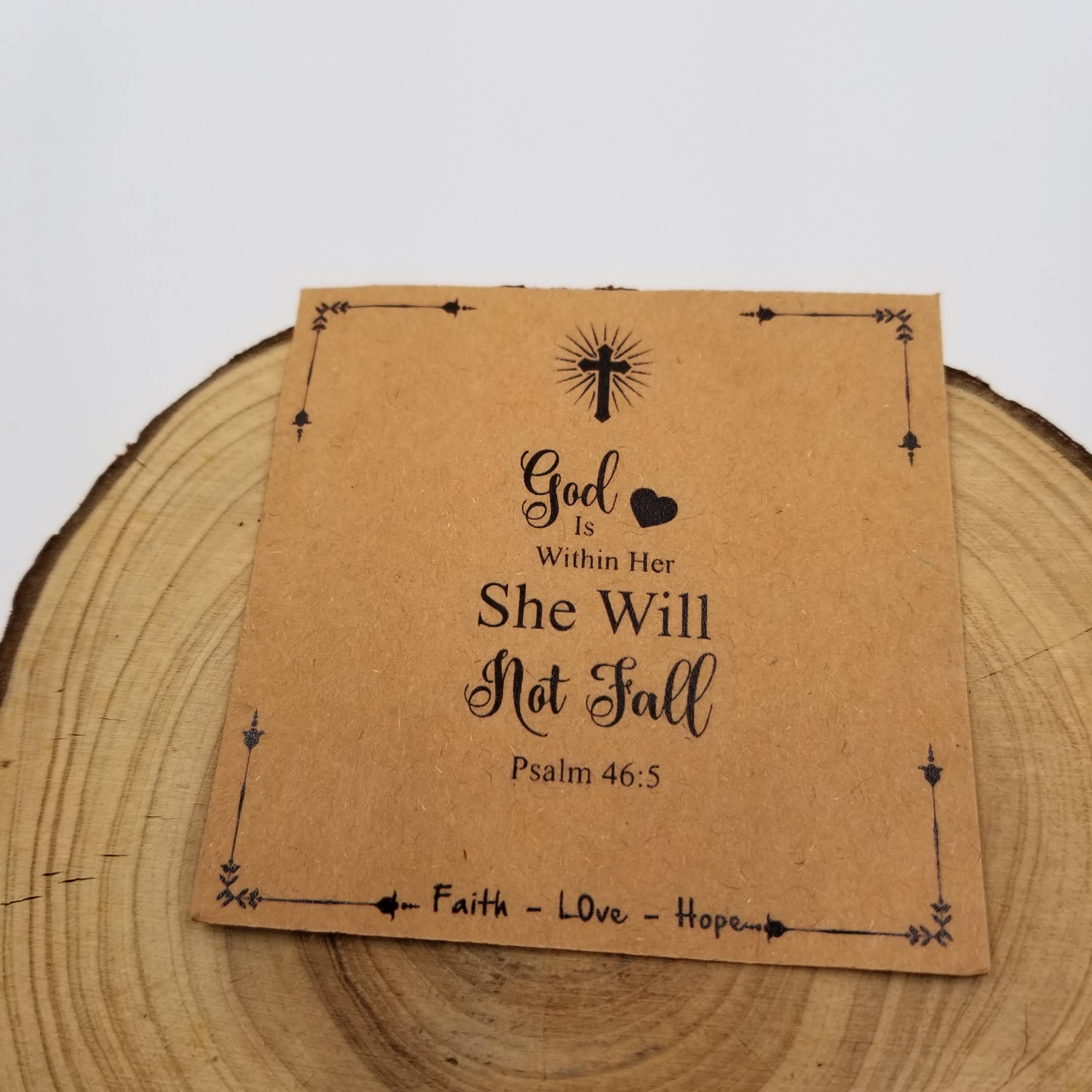 Natural Stone Friendship Cross Bracelet