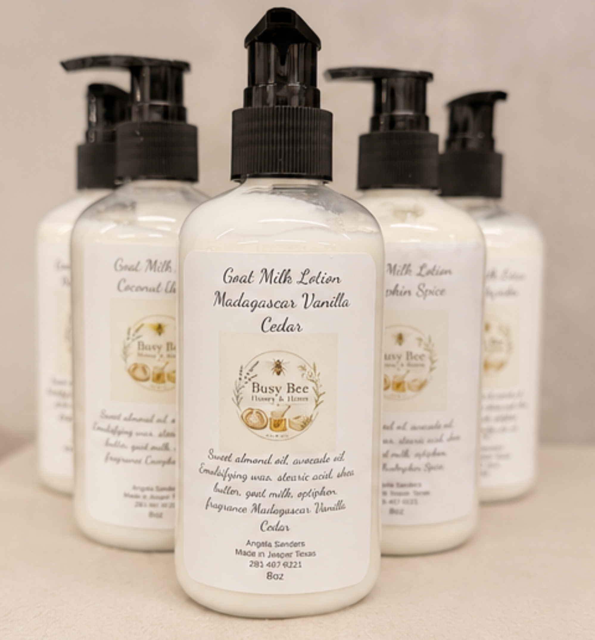Busy Bee Goat Milk Lotion | 8 oz