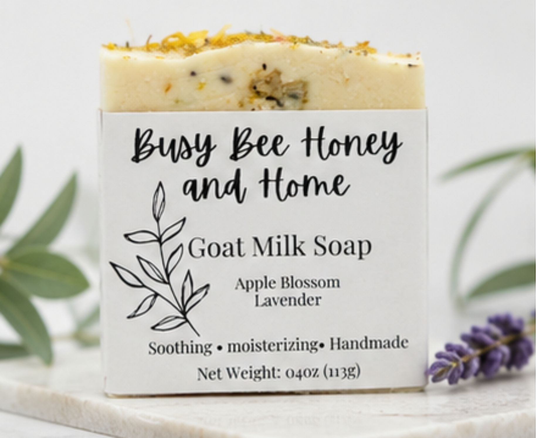Busy Bee Handmade Goat Milk Soap Collection
