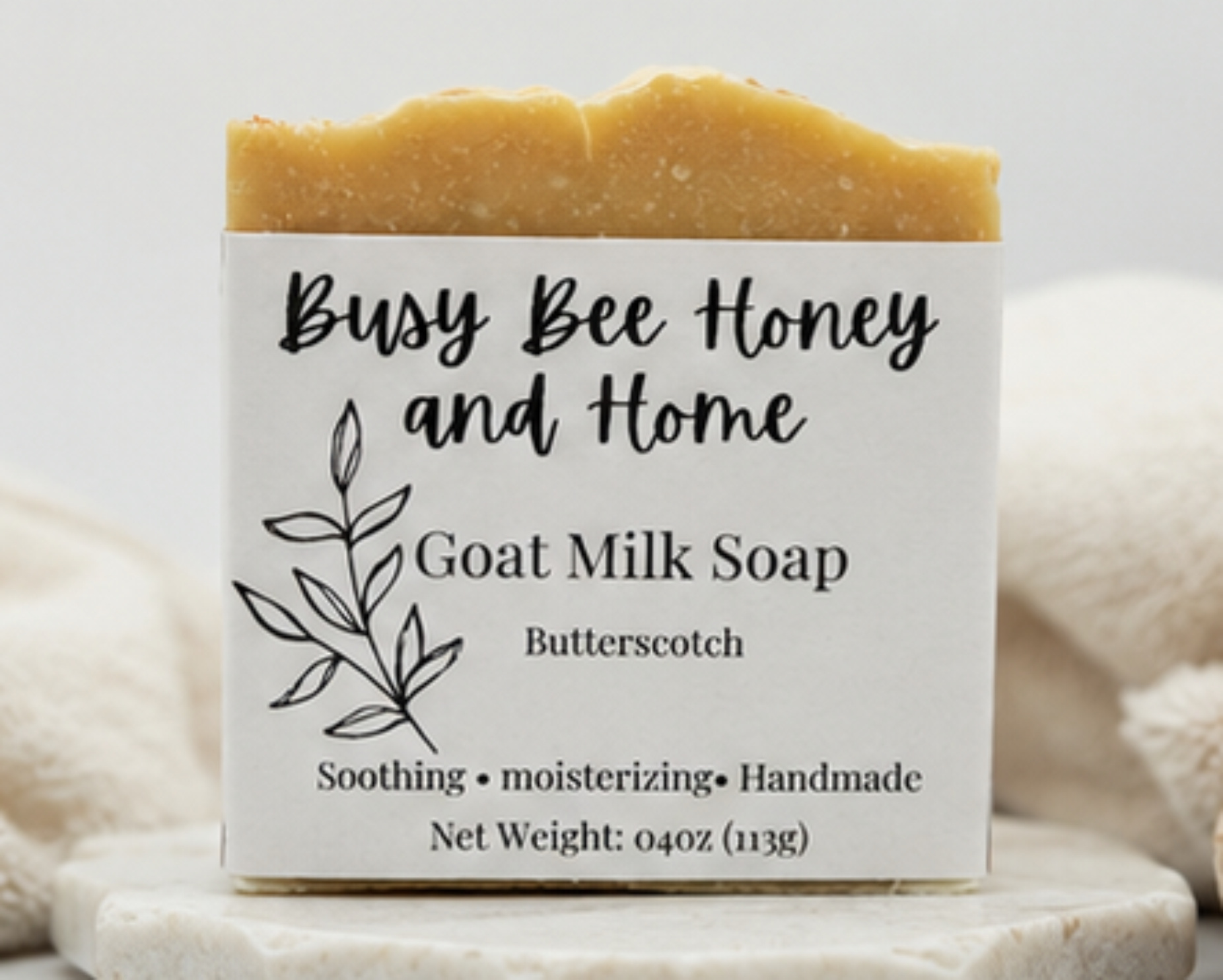 Busy Bee Handmade Goat Milk Soap Collection
