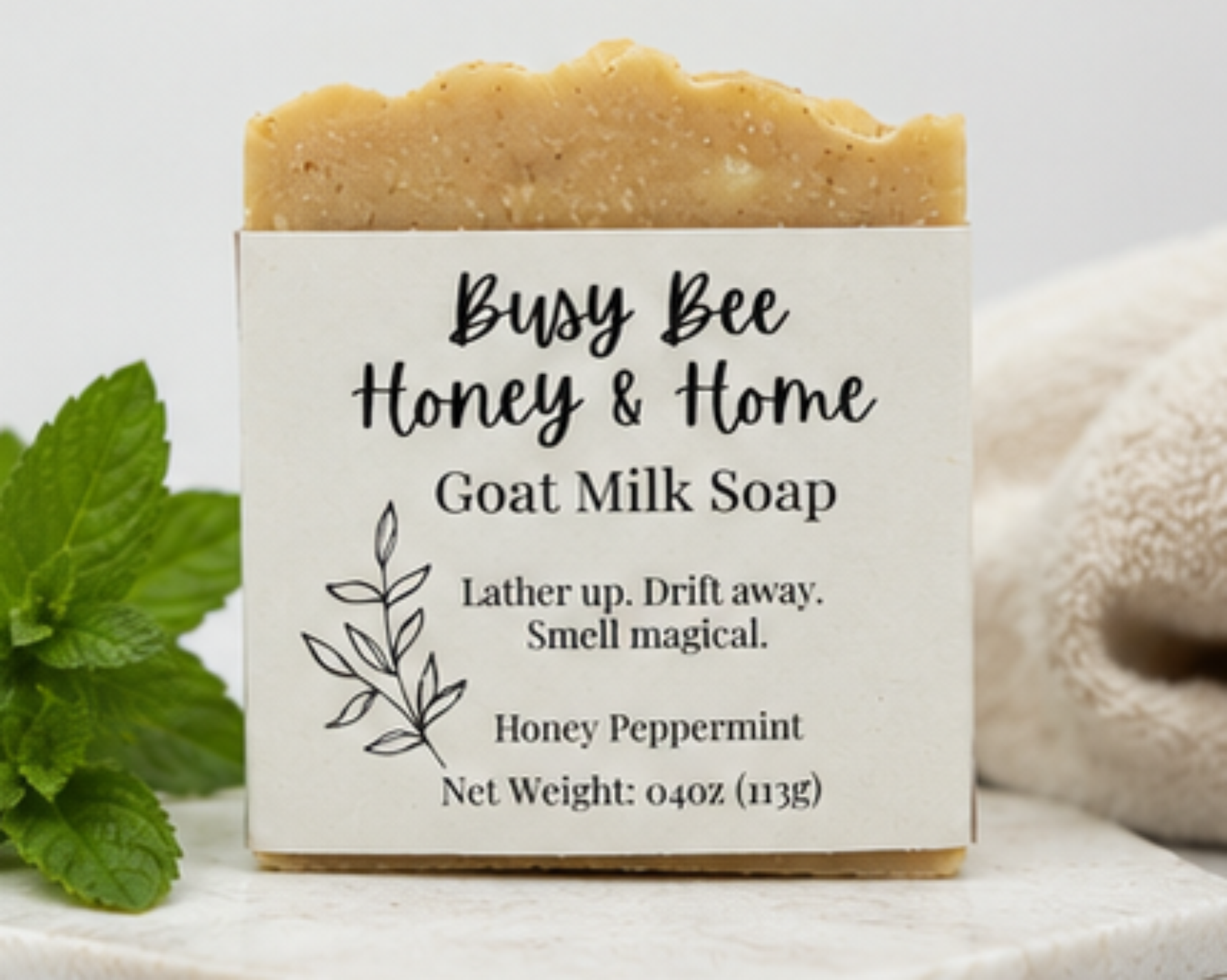 Busy Bee Handmade Goat Milk Soap Collection