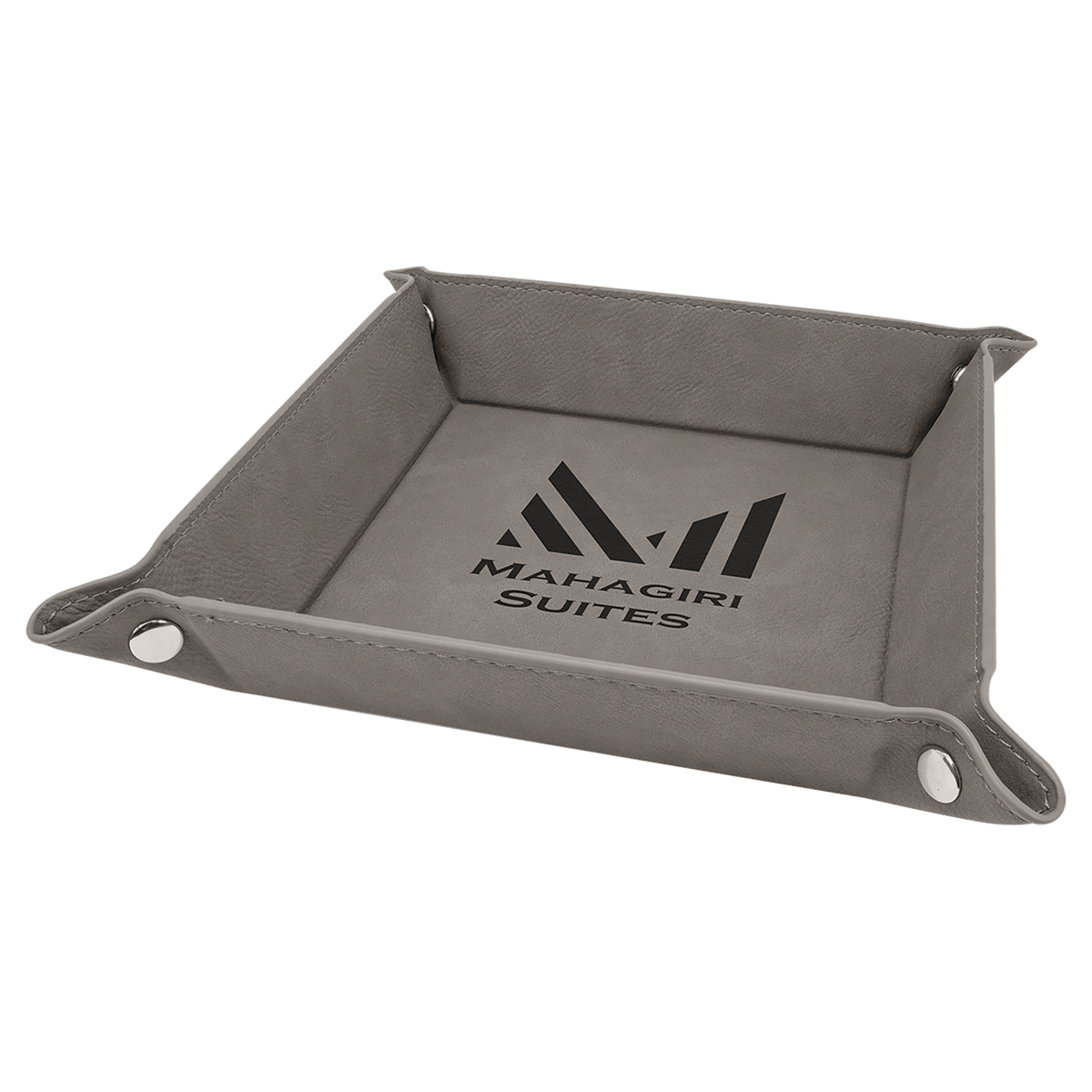 Laserable Leatherette Travel Tray-Awards & Engraving