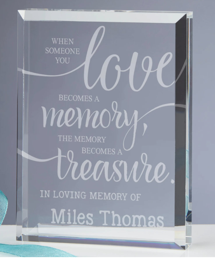 Engraved Keepsake Acrylic