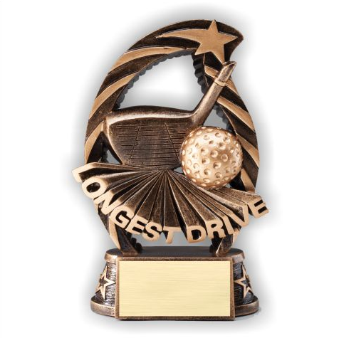 Longest Drive Running Star Resin
