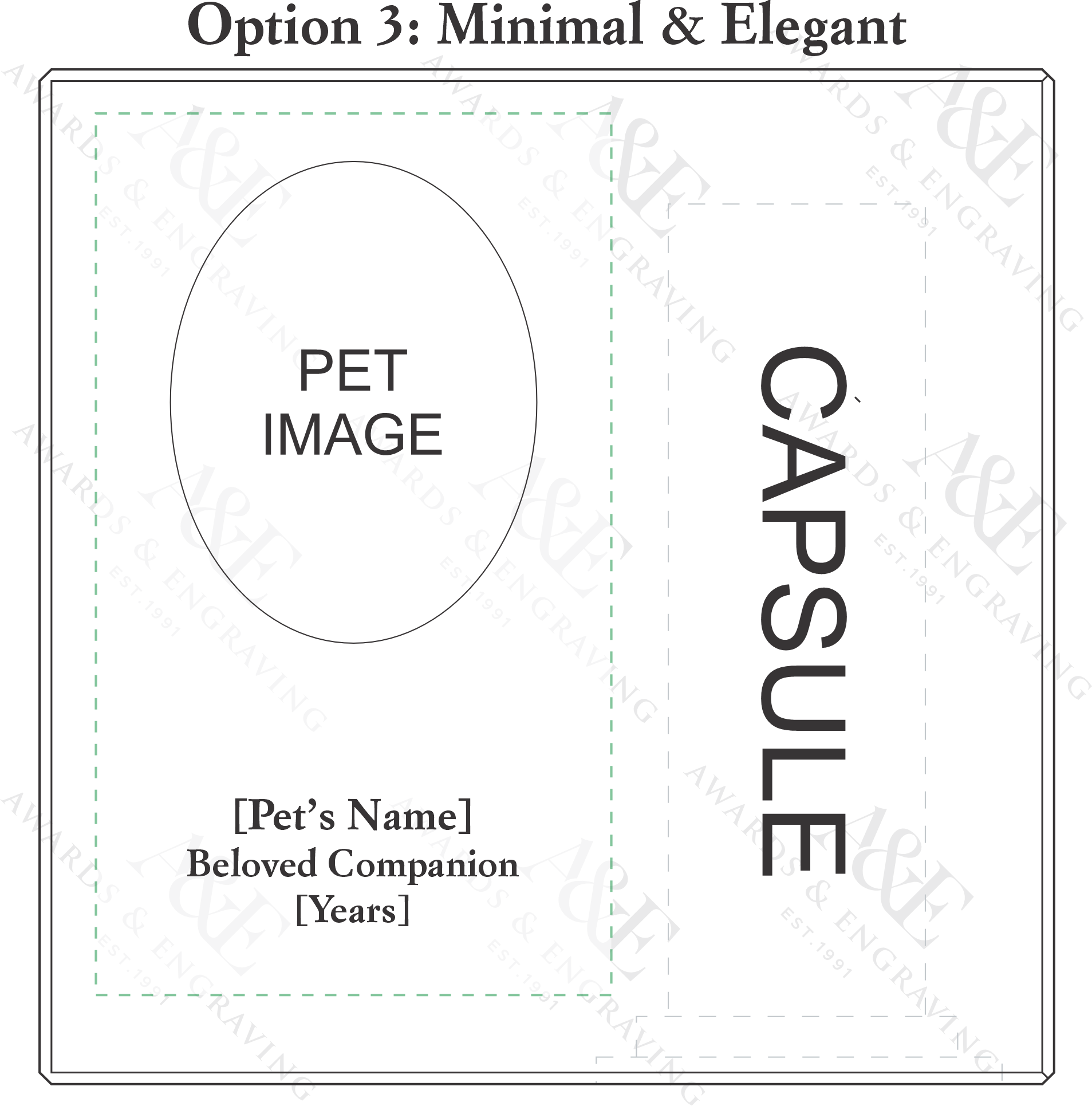 Eternal Light Pet Memorial Crystal