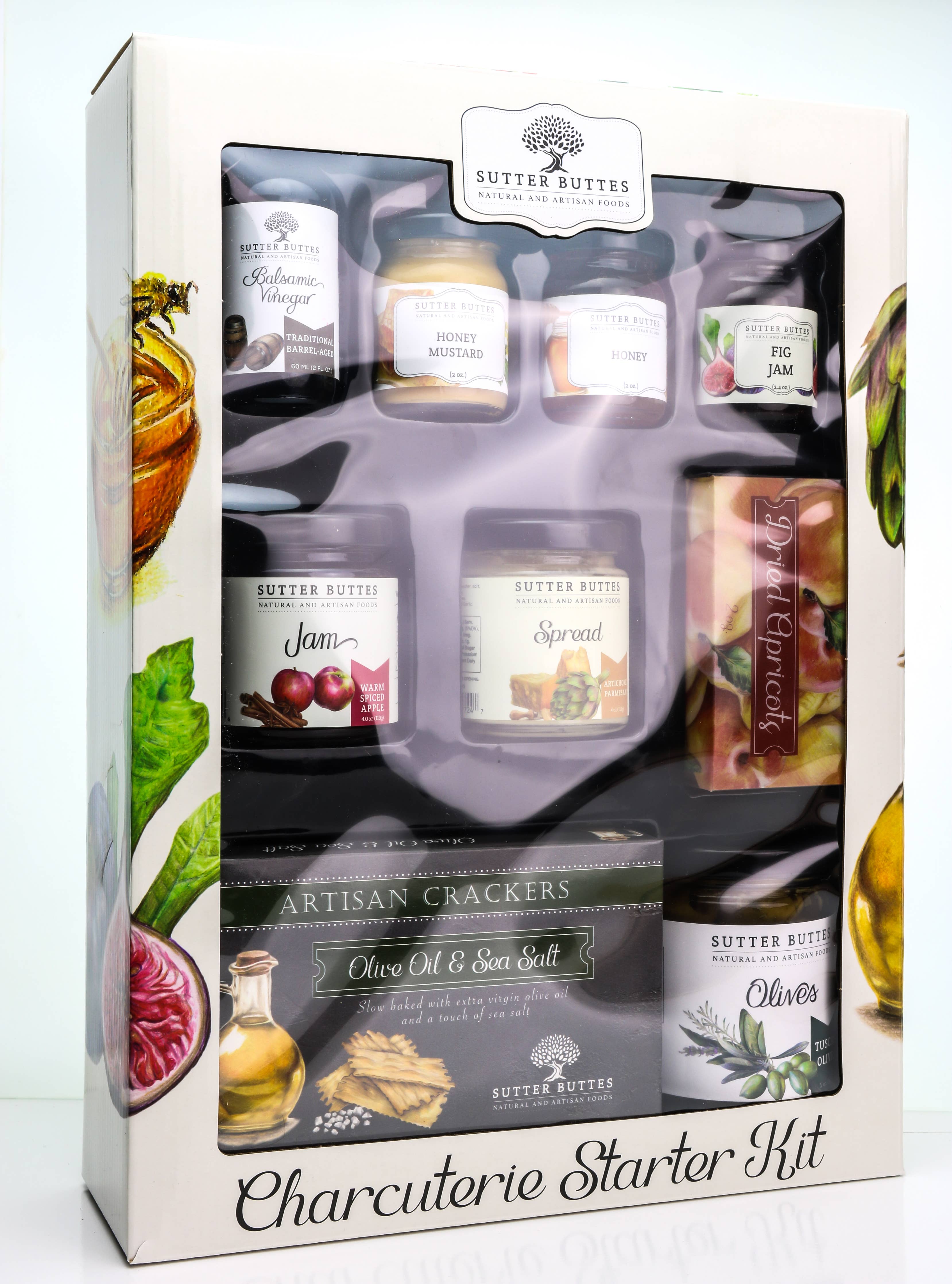 Charcuterie Starter Kit – Gourmet Appetizer Gift Set