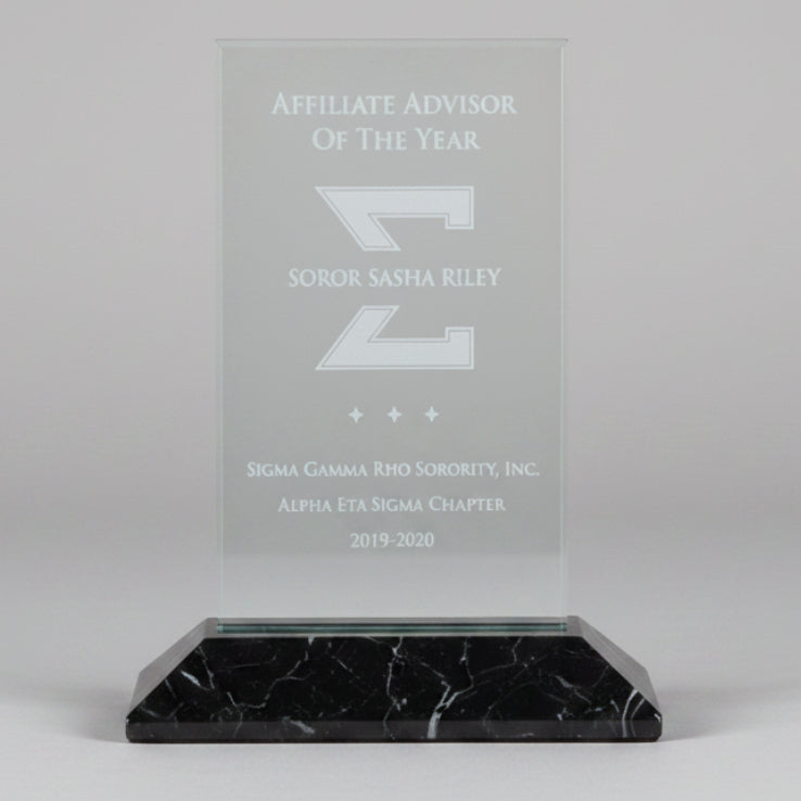Acrylic On Ebony Base-Awards &amp; Engraving