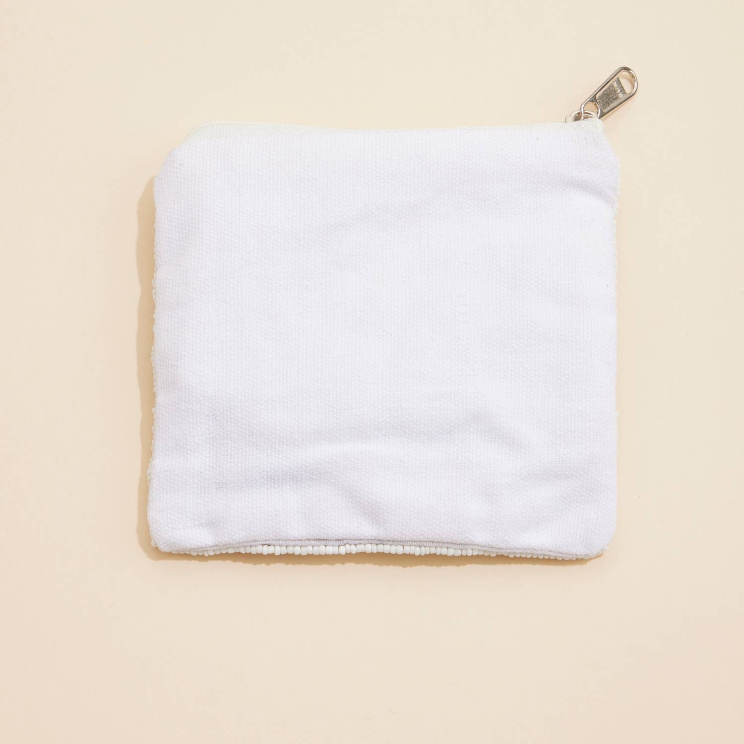 Beaded Golf Club & Ball White | Coin Pouch