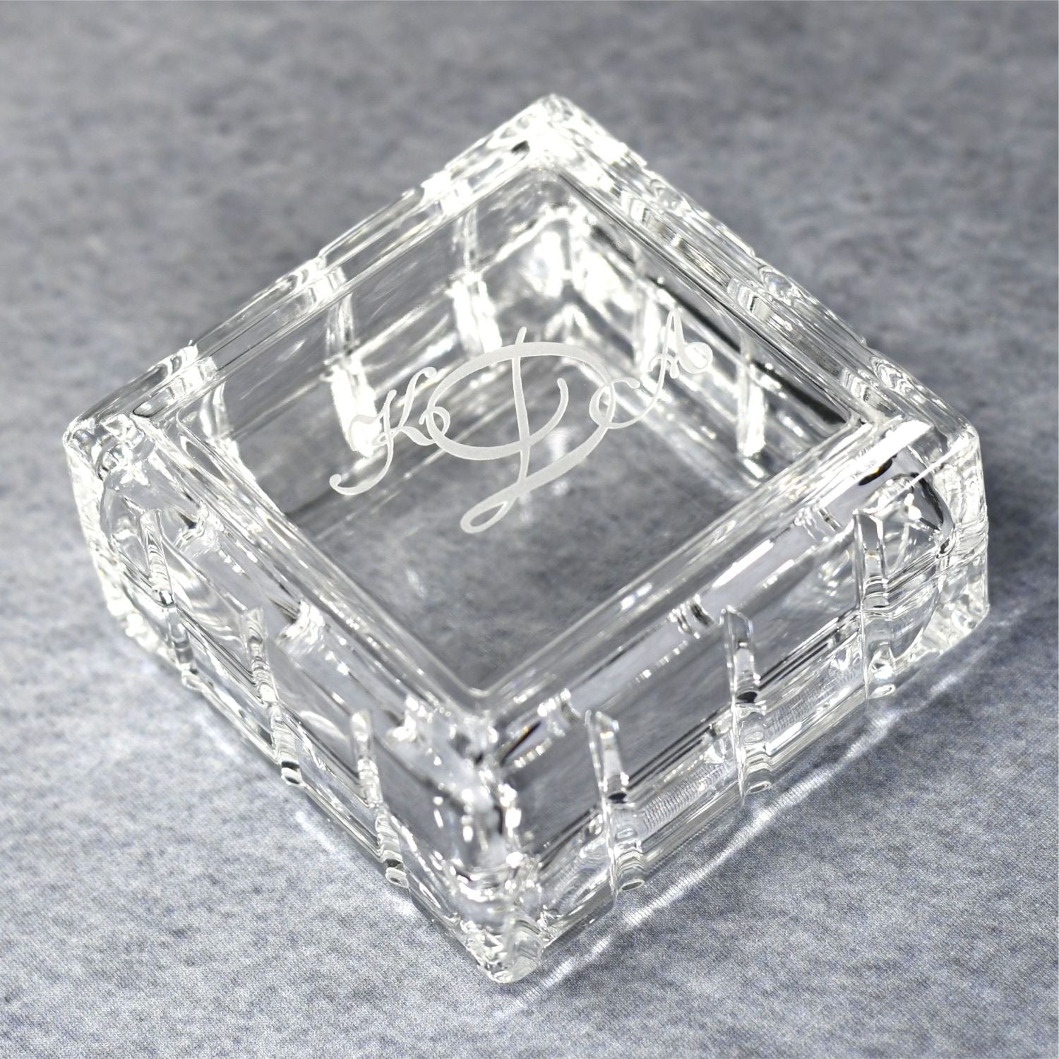 Glass Trinket Box