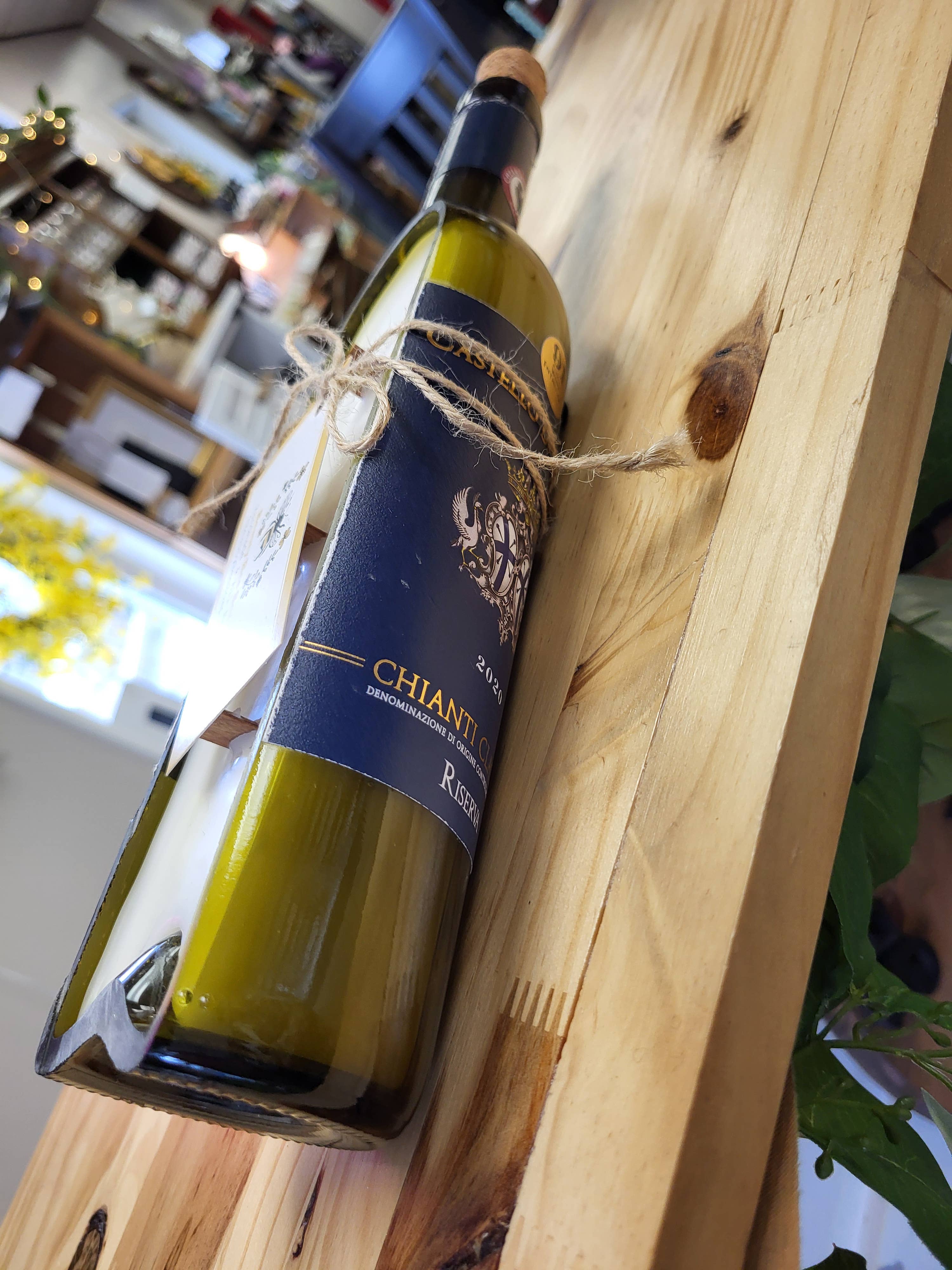 Cut Wine Bottle Candle