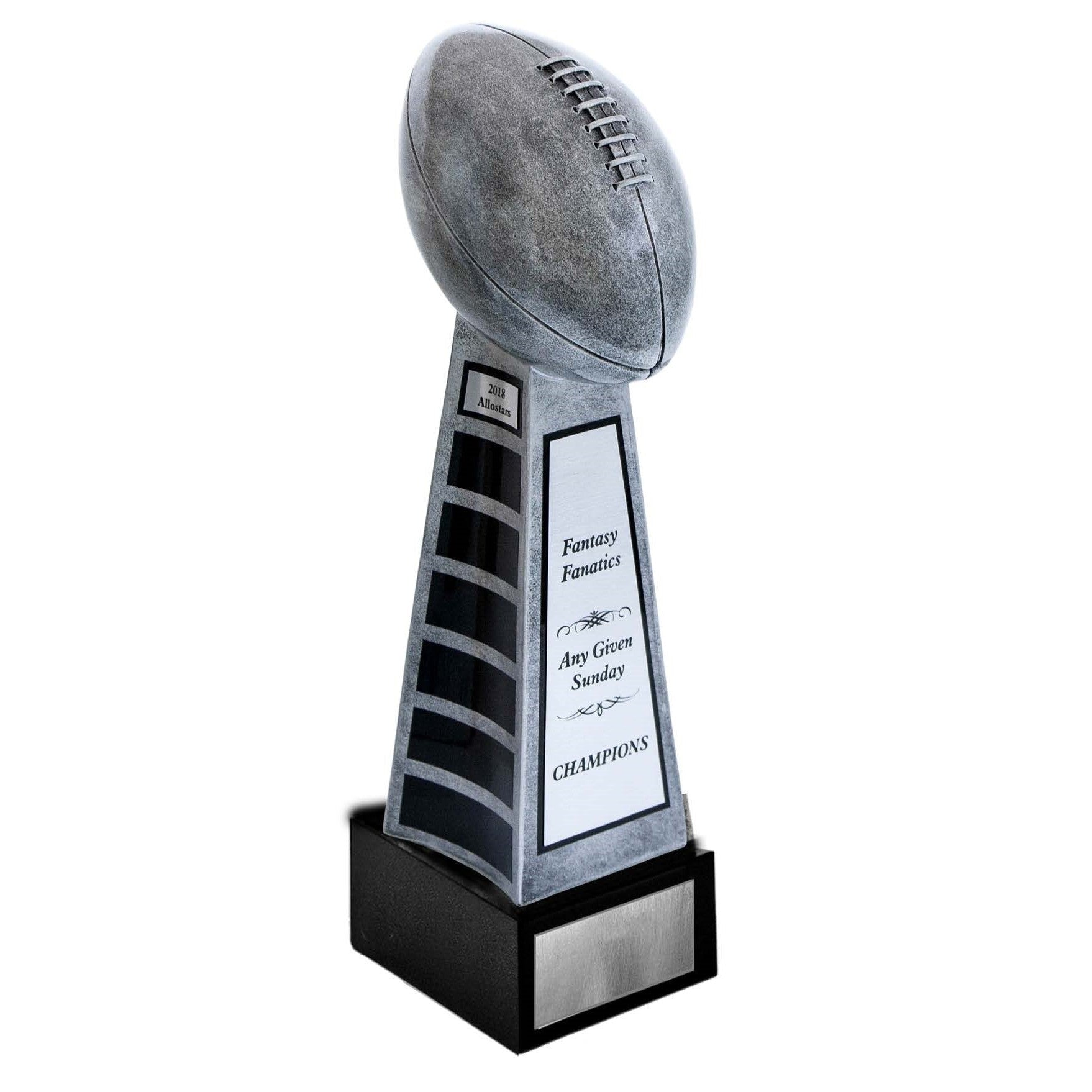 Silver Football Sport Tower