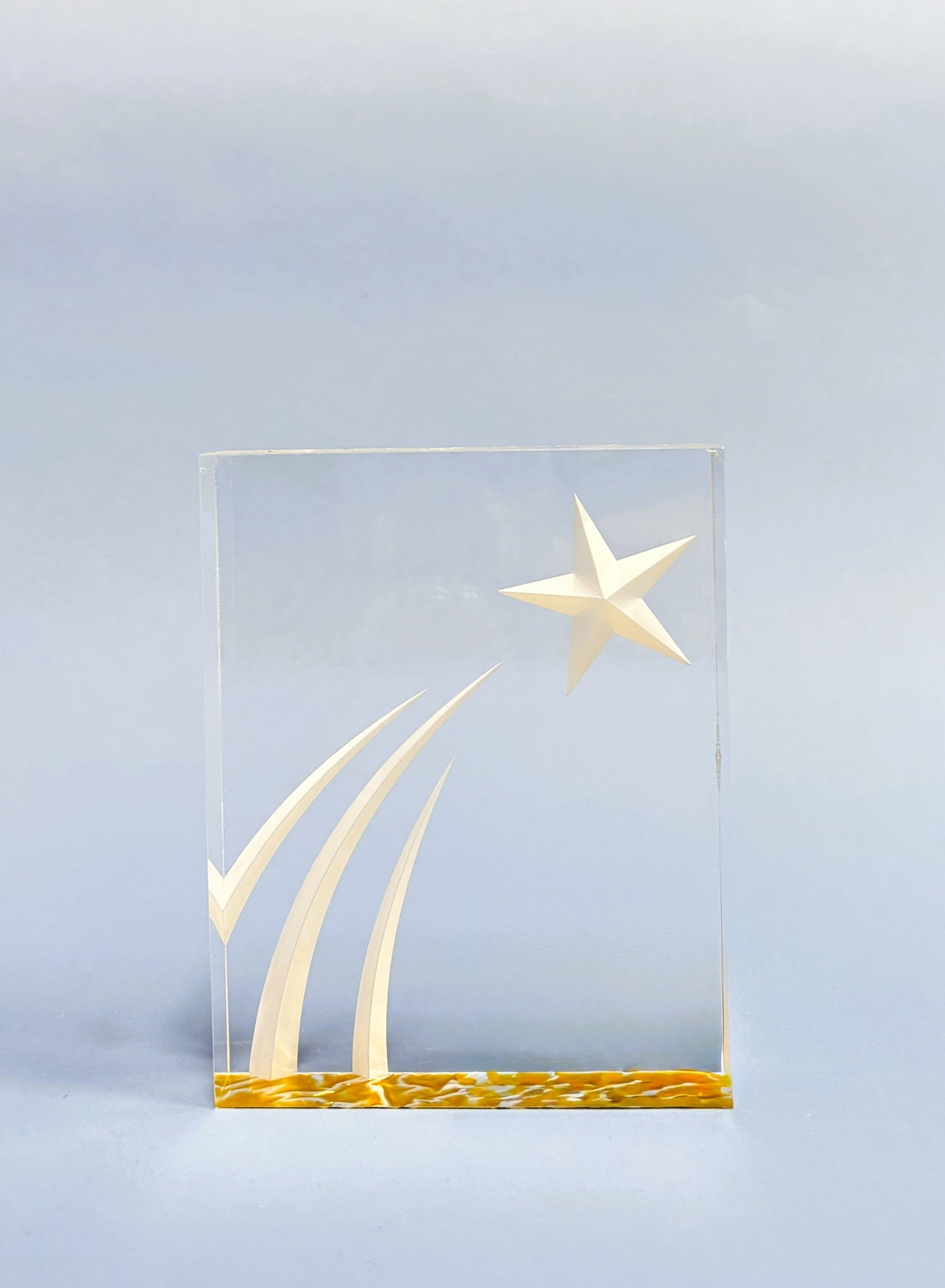 5" Gold Star Acrylic