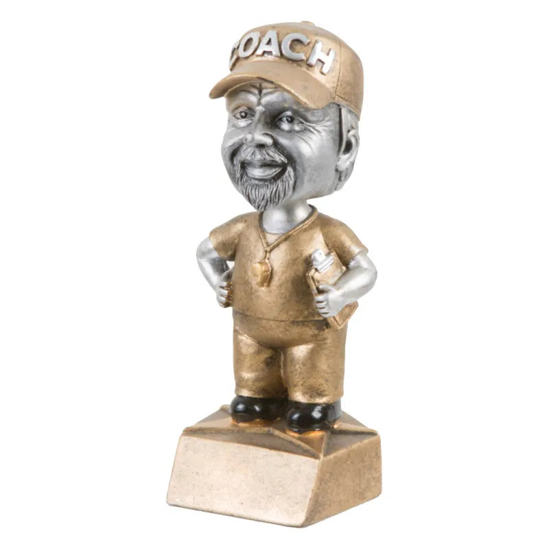 Personalized Sports Bobblehead Trophy - 6" Resin Award