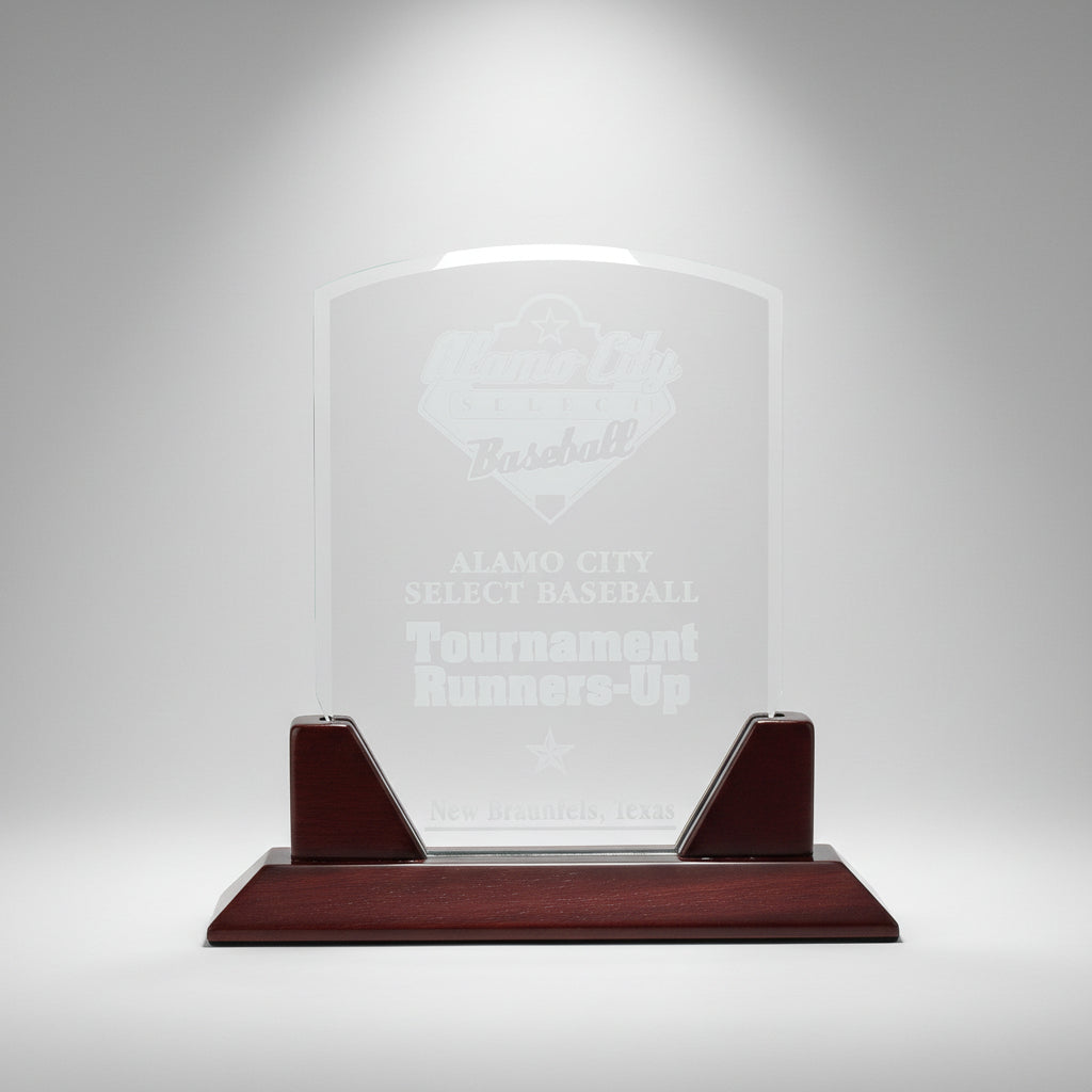 Clear Crystal Spirit Arch-Awards &amp; Engraving