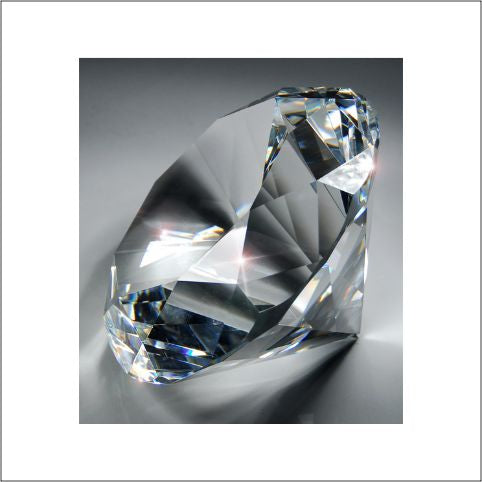 Crystal Diamond 4"