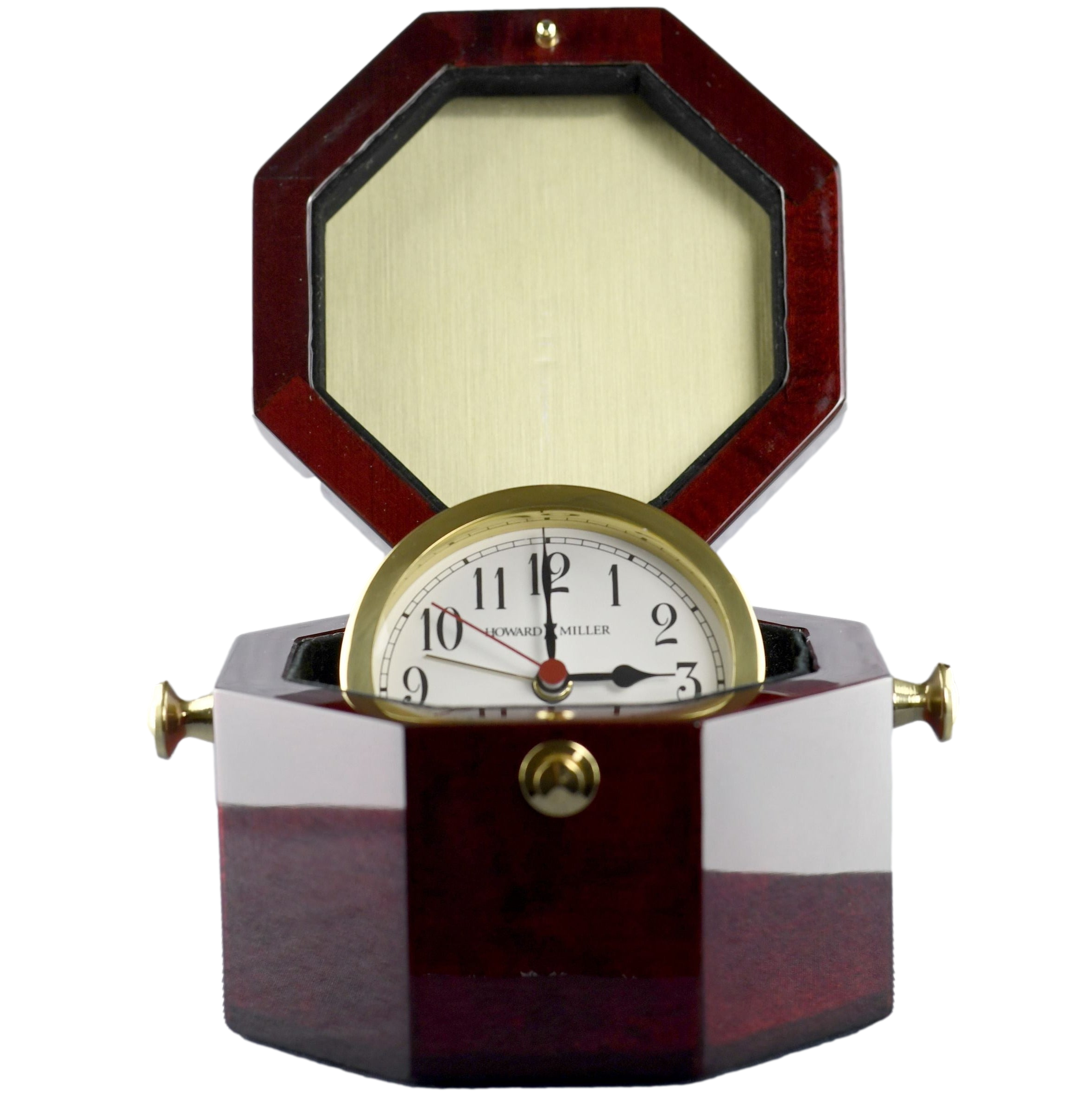Captains Clock Encased In Cherrywood-Awards &amp; Engraving