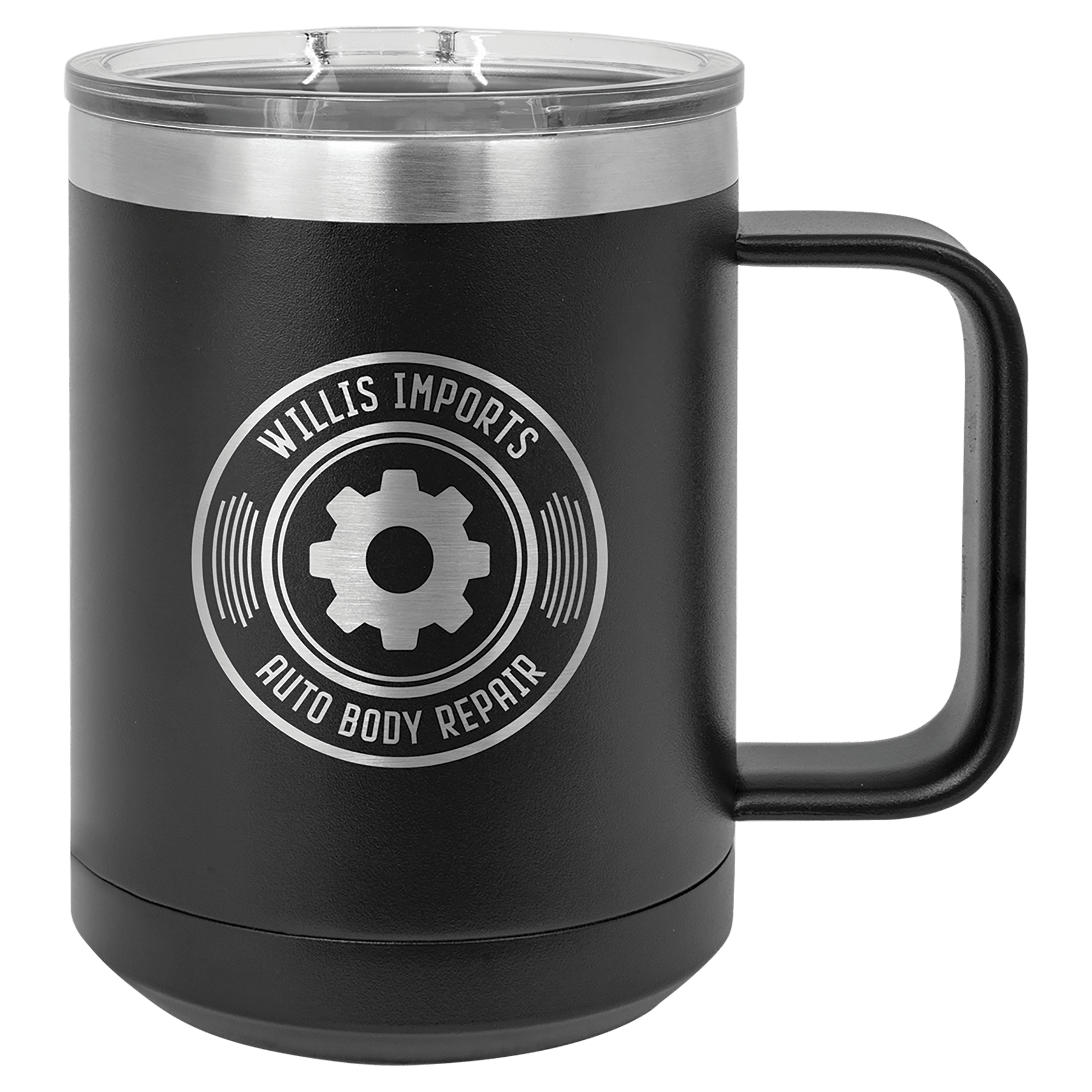 15 oz. Stainless Steel Vacuum Insulated Mug with Slider Lid