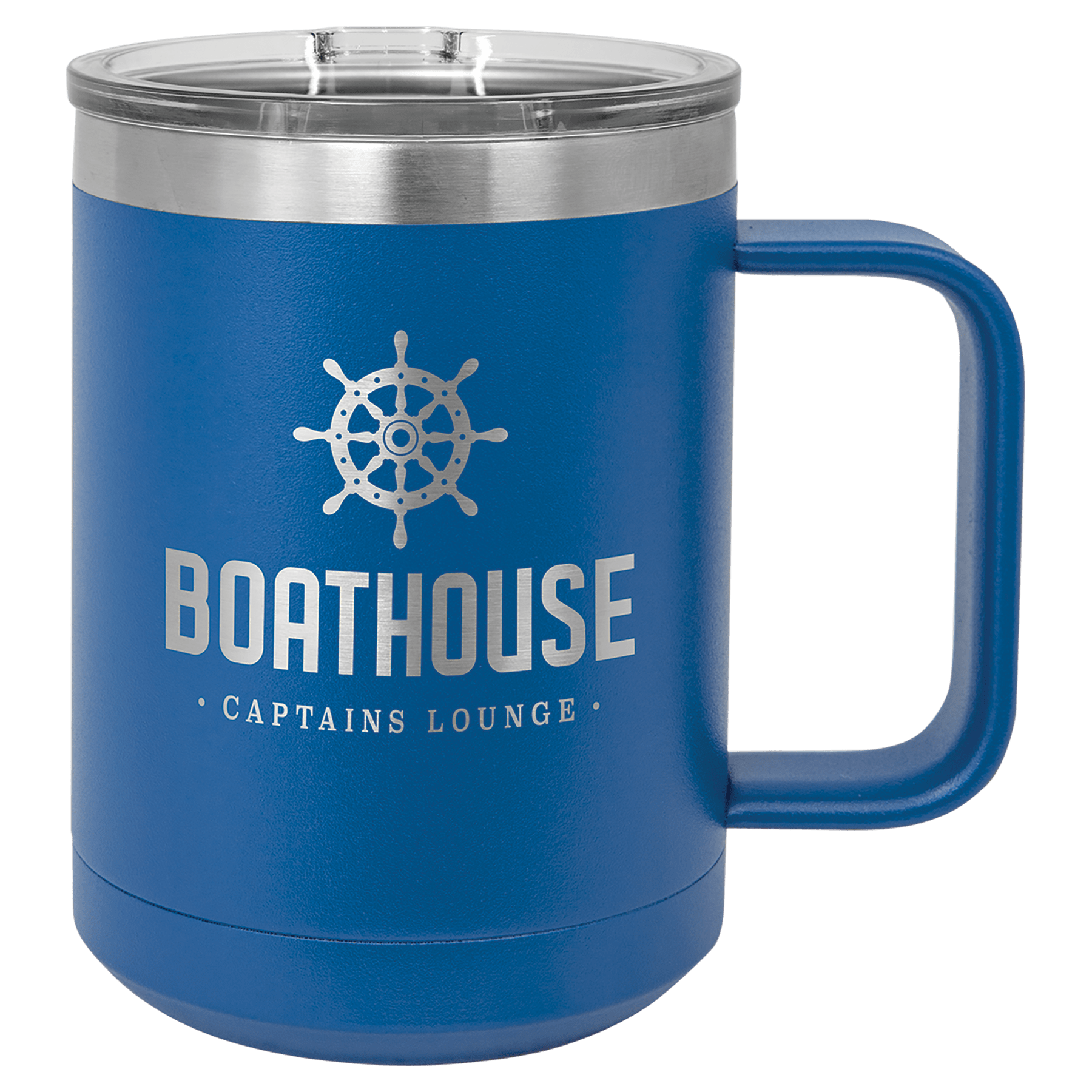 15 oz. Stainless Steel Vacuum Insulated Mug with Slider Lid