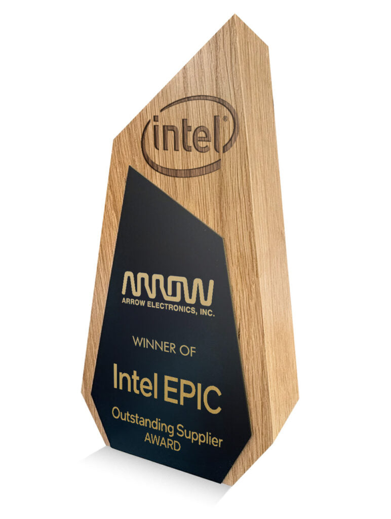 Solid Wood Angular Summit Award