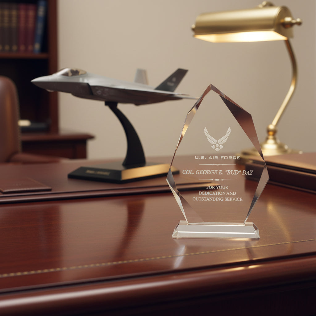 Multi-Faceted Optic Crystal Award-Awards &amp; Engraving