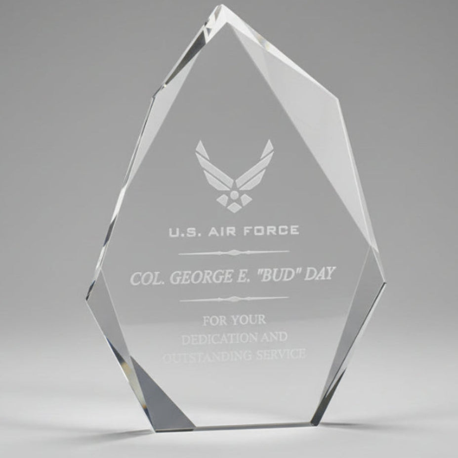 Multi-Faceted Optic Crystal Award-Awards &amp; Engraving